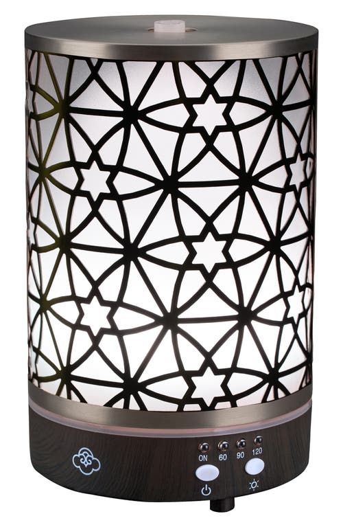 Serene House Nexus Metal Ultrasonic Aroma Diffuser In Silver