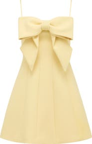 Ever New Hayley Bow Front Cocktail Minidress