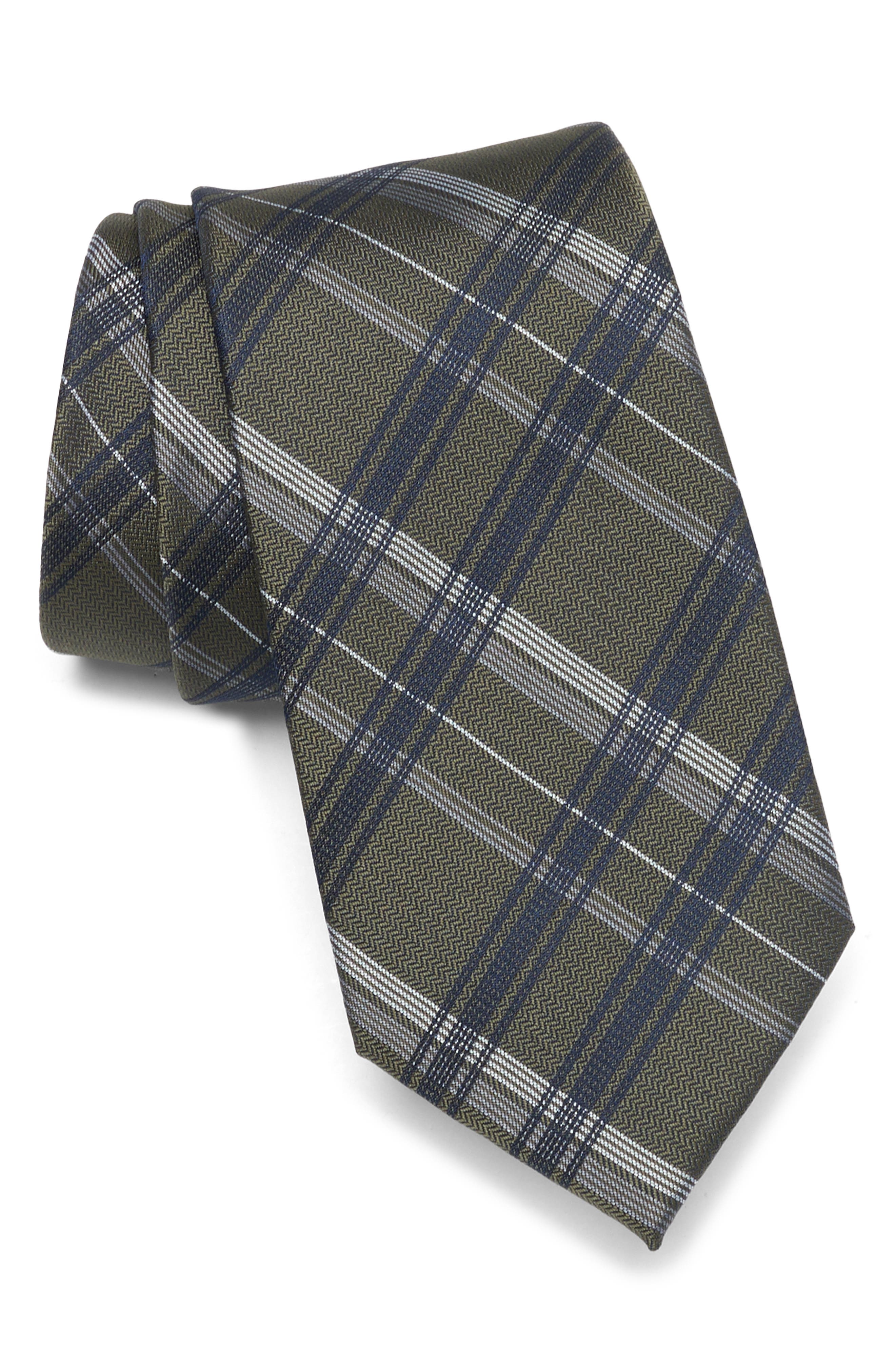 Edmonton Plaid Tie