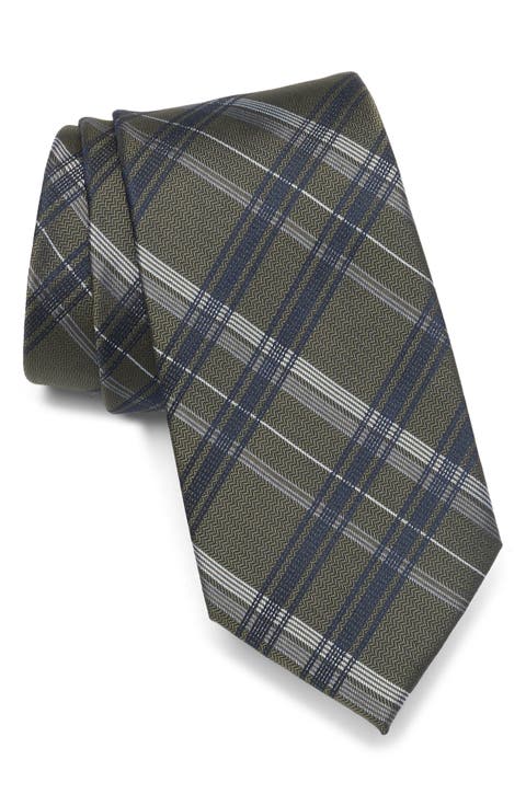 Edmonton Plaid Tie