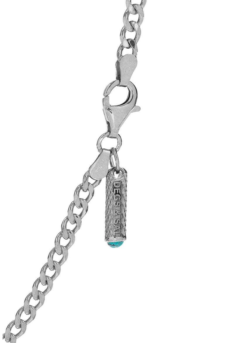 Men's Sterling Silver Cuban Chain Necklace, Alternate, color, SILVER