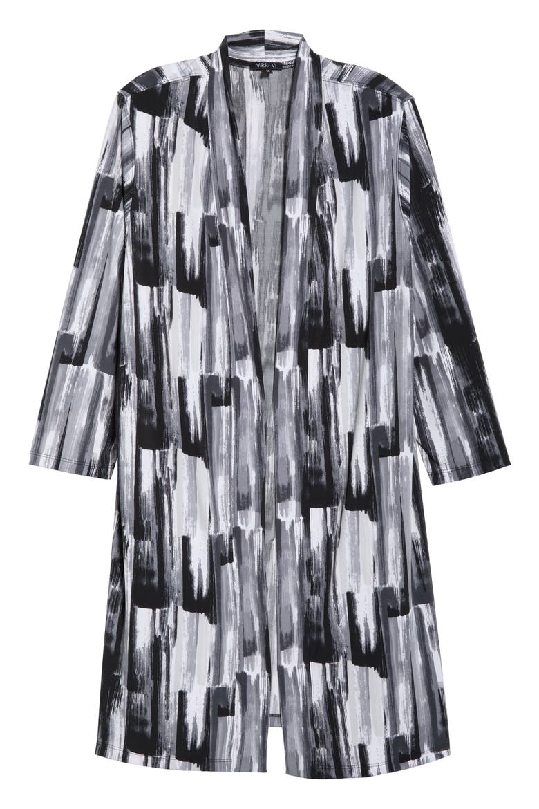 Brushstroke Print Duster, Alternate, color, BRUSHSTROKE