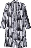 Vikki Vi Brushstroke Print Duster