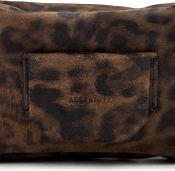 Madea Leopard Suede Shoulder Bag