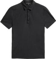 John Varvatos Alvaro Perforated Polo