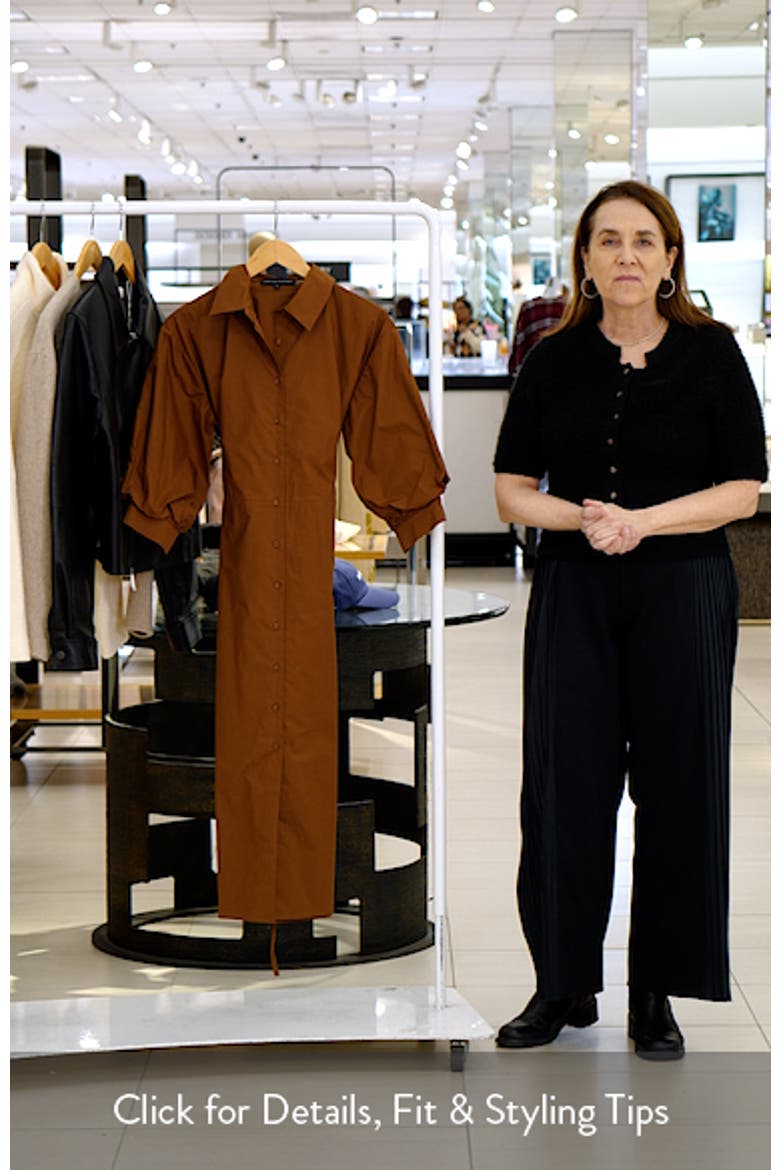 Flared Cotton Midi Dress video