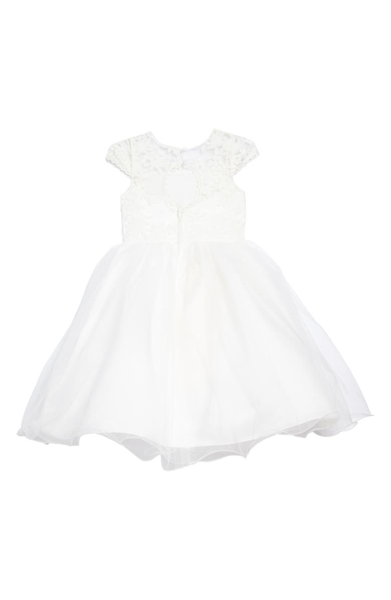 Us Angels The Tina Floral Lace Tulle Dress, Alternate, color,