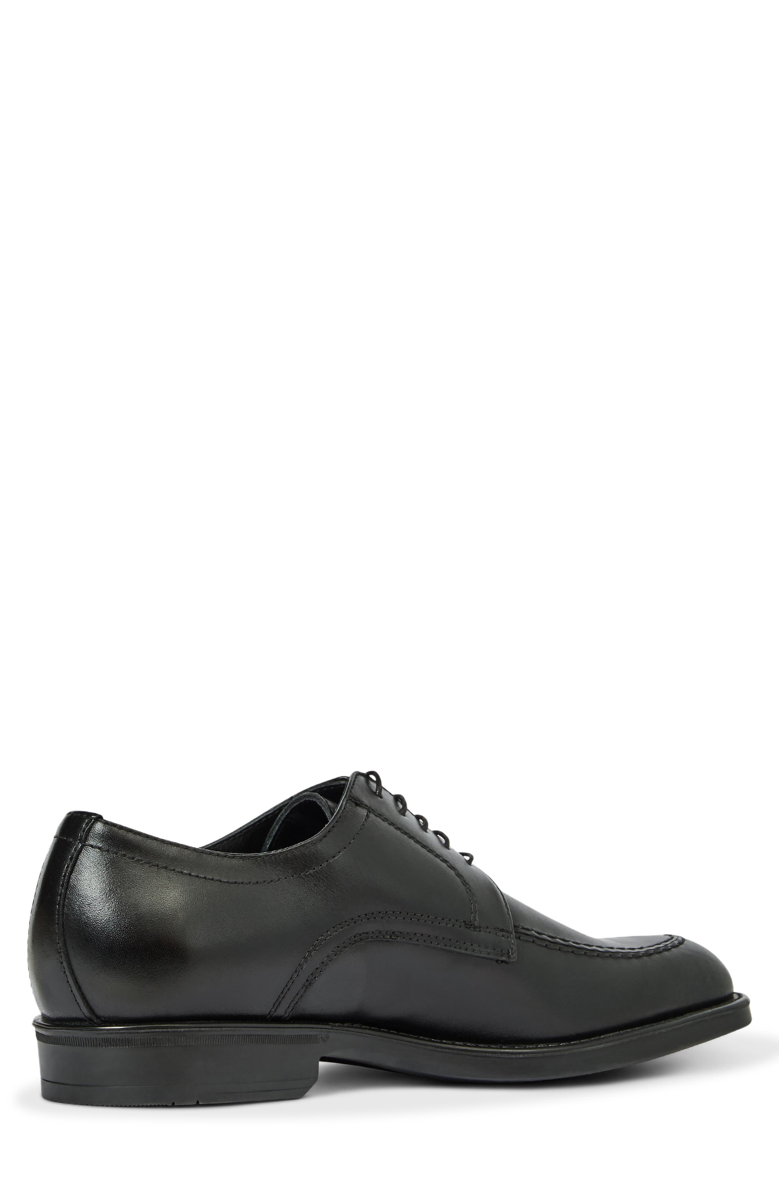 Sandro Water Repellent Derby, Alternate, color, BLACK LEATHER