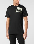 PHILIPP PLEIN T-Shirt Round Neck Ss Supercar Racing Men
