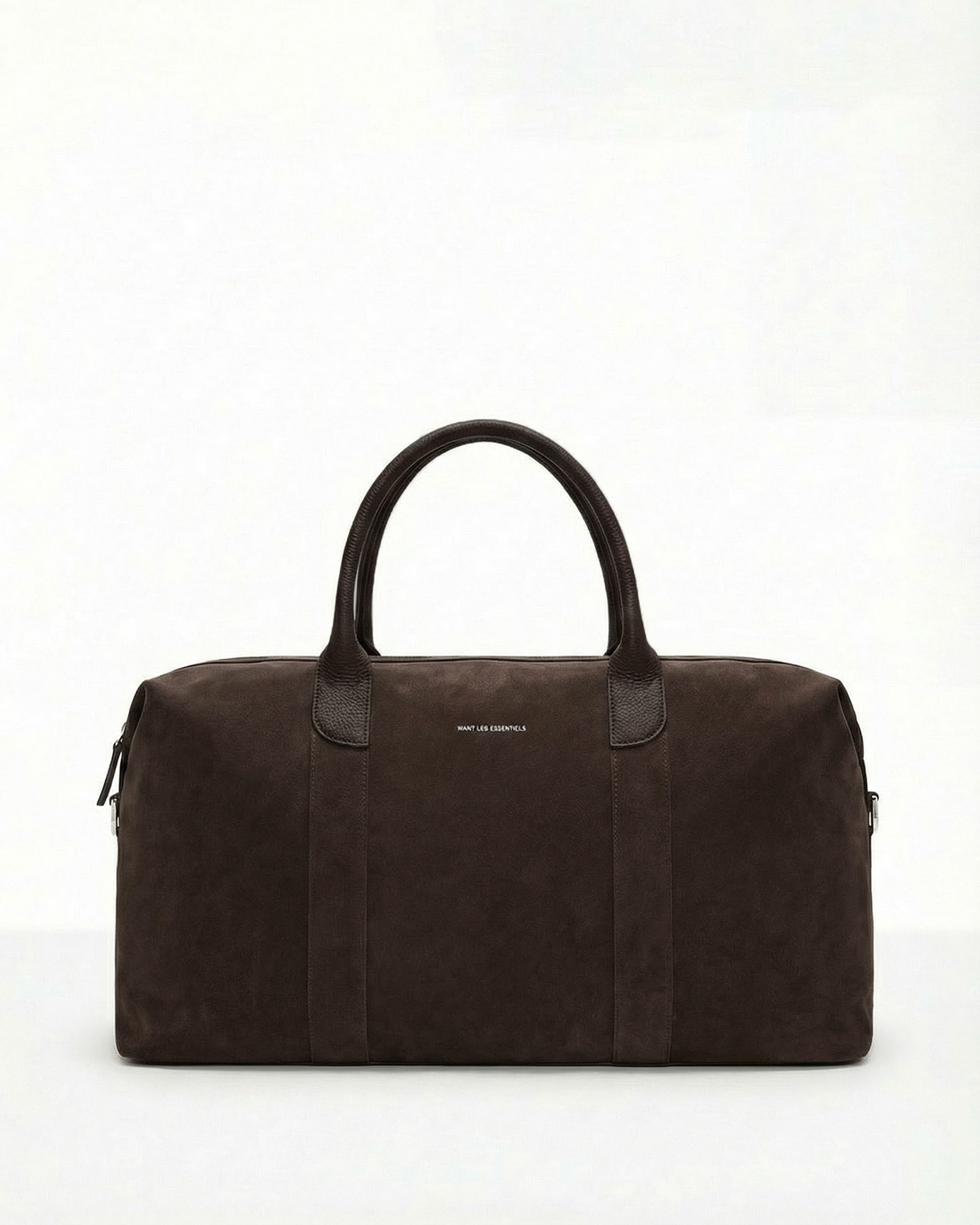 WANT Les Essentiels Kelowna Suede Leather Weekender Bag | Nordstrom