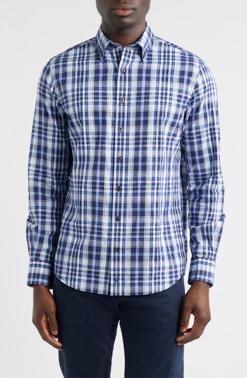 Brentford Plaid Button-Down Shirt