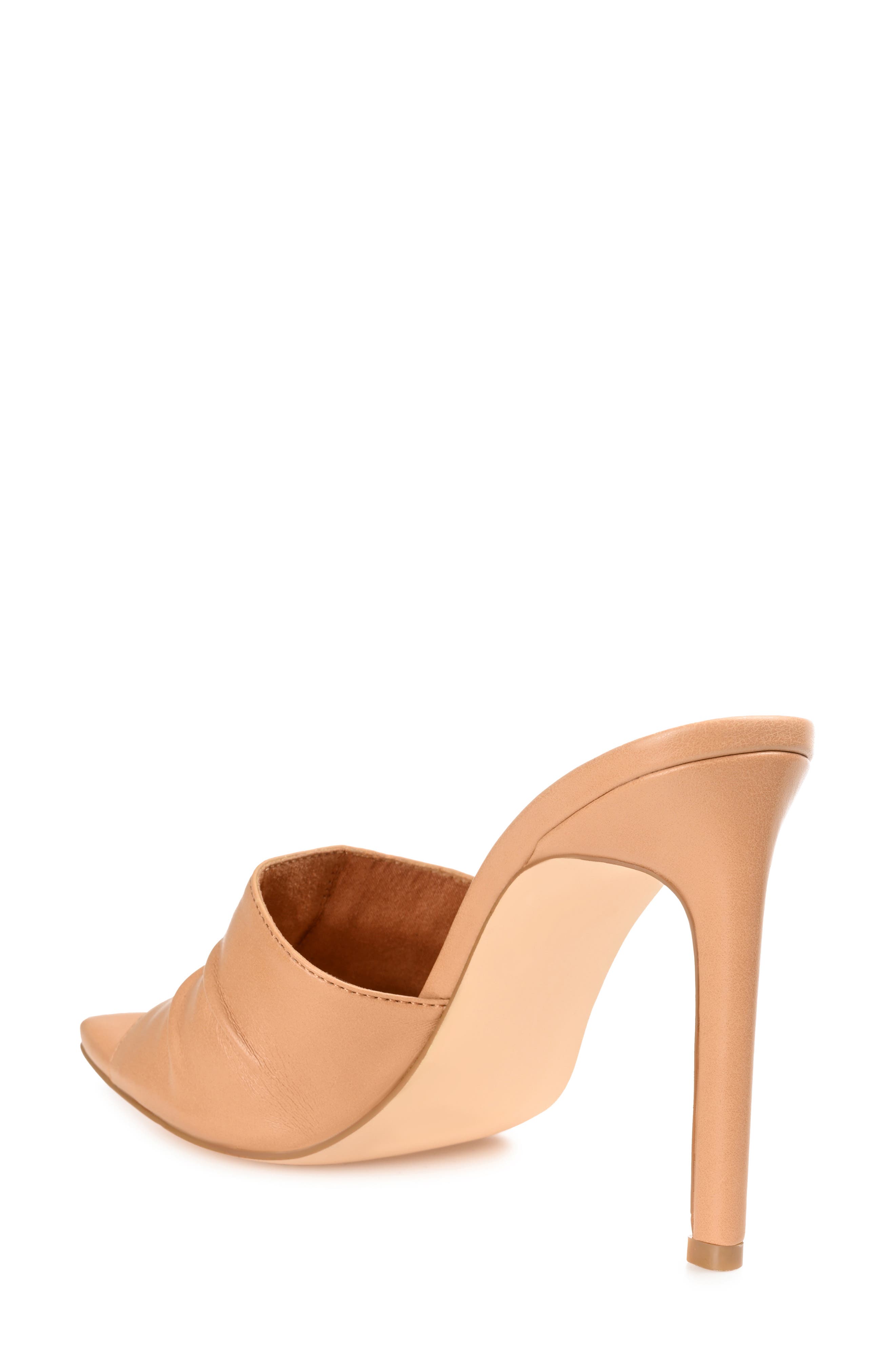 Journee Collection Camber Heeled Sandal, Alternate, color, Tan