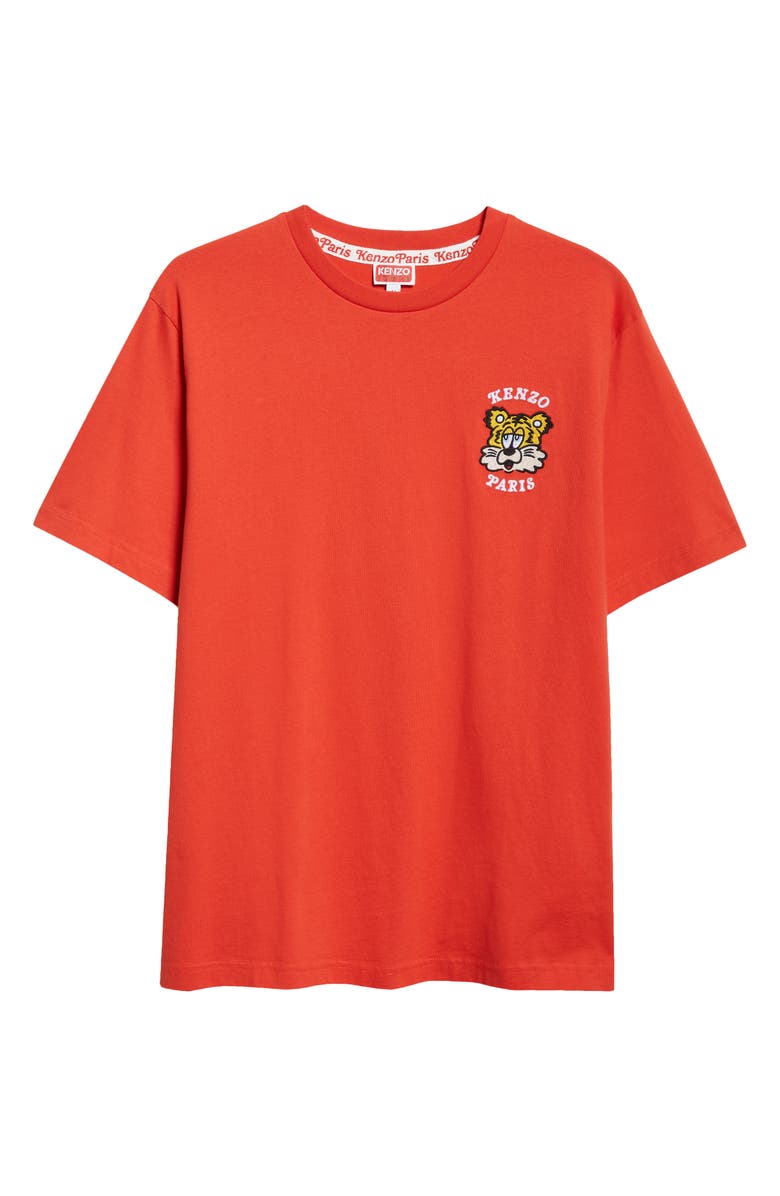 KENZO Verdy Market Embroidered Cotton T-Shirt, Alternate, color, 