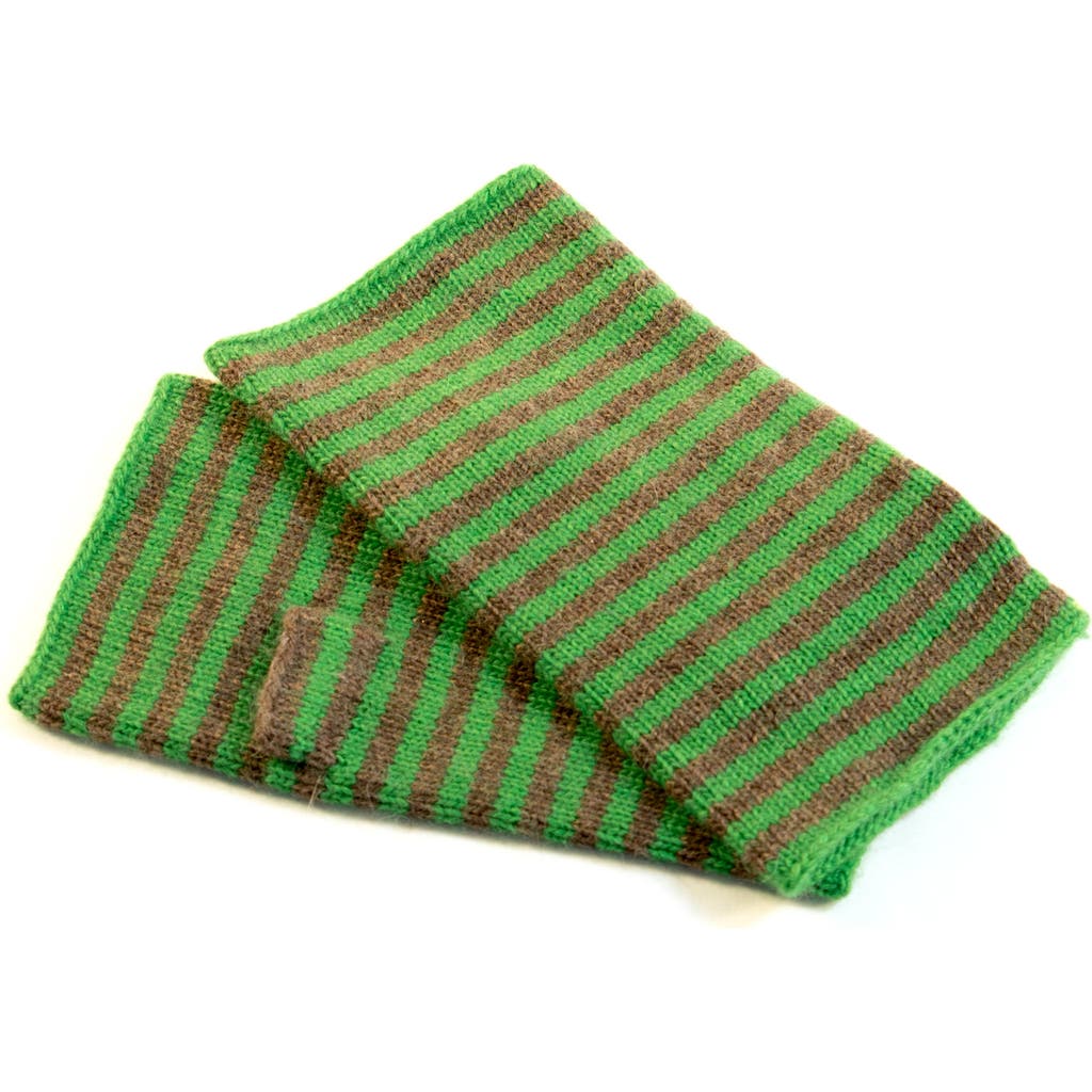 Portolano Stripe Fingerless Gloves