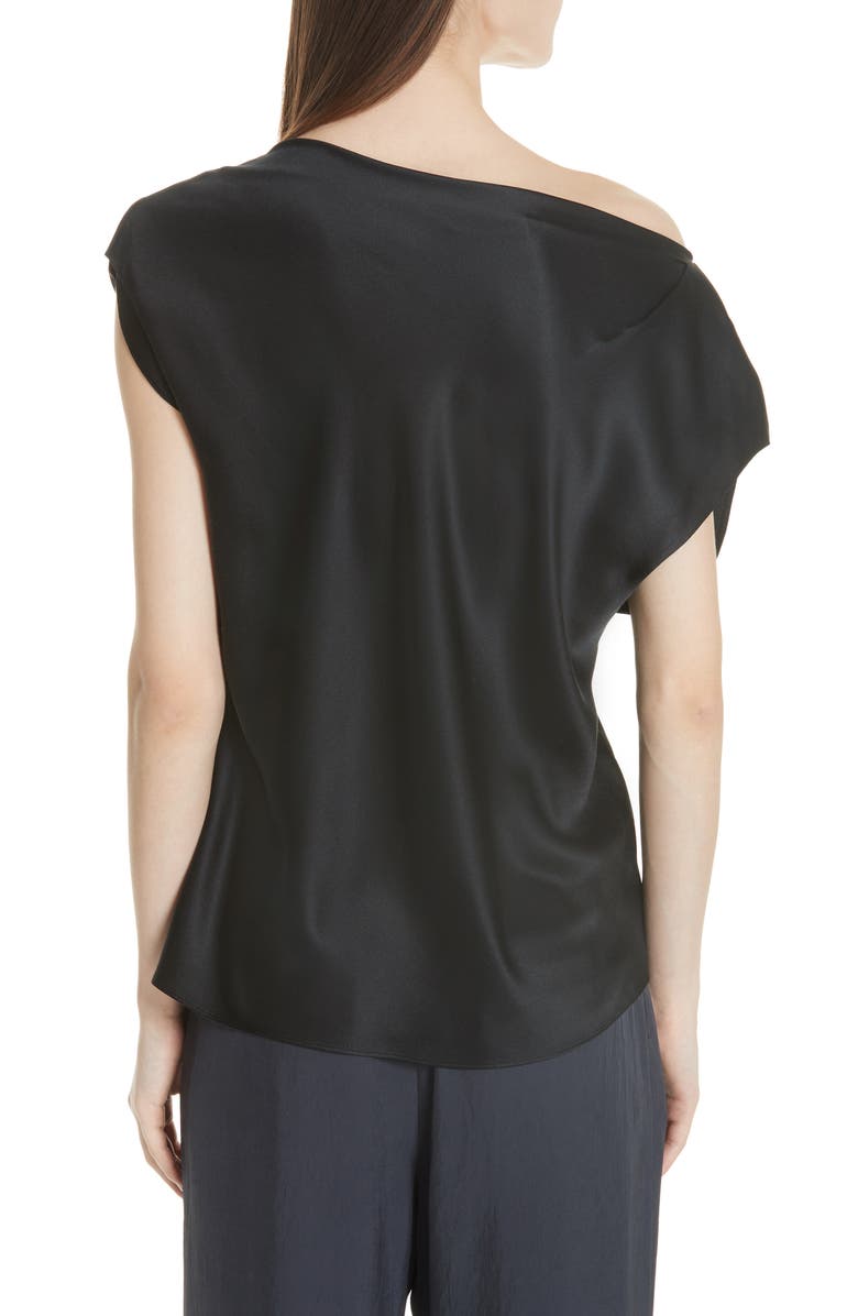 Vince Silk Off the Shoulder Blouse, Alternate, color,