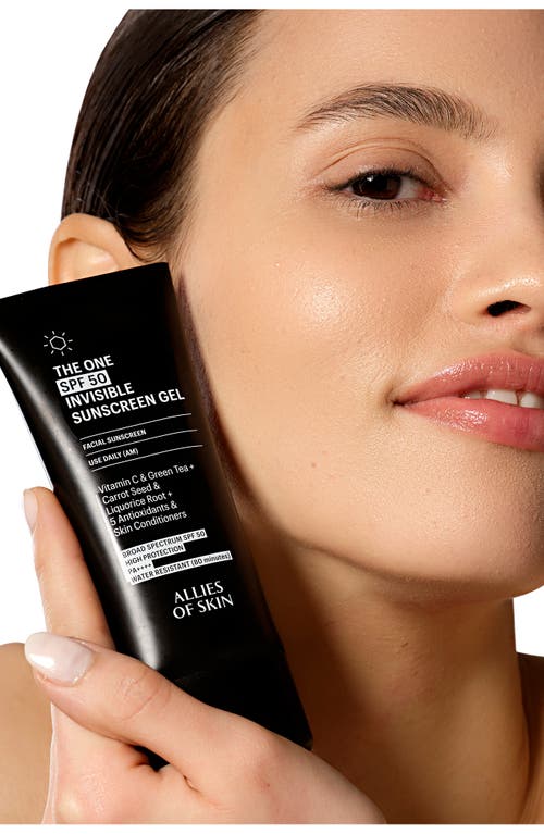Allies Of Skin The One Spf 50 Invisible Gel Sunscreen In No Color