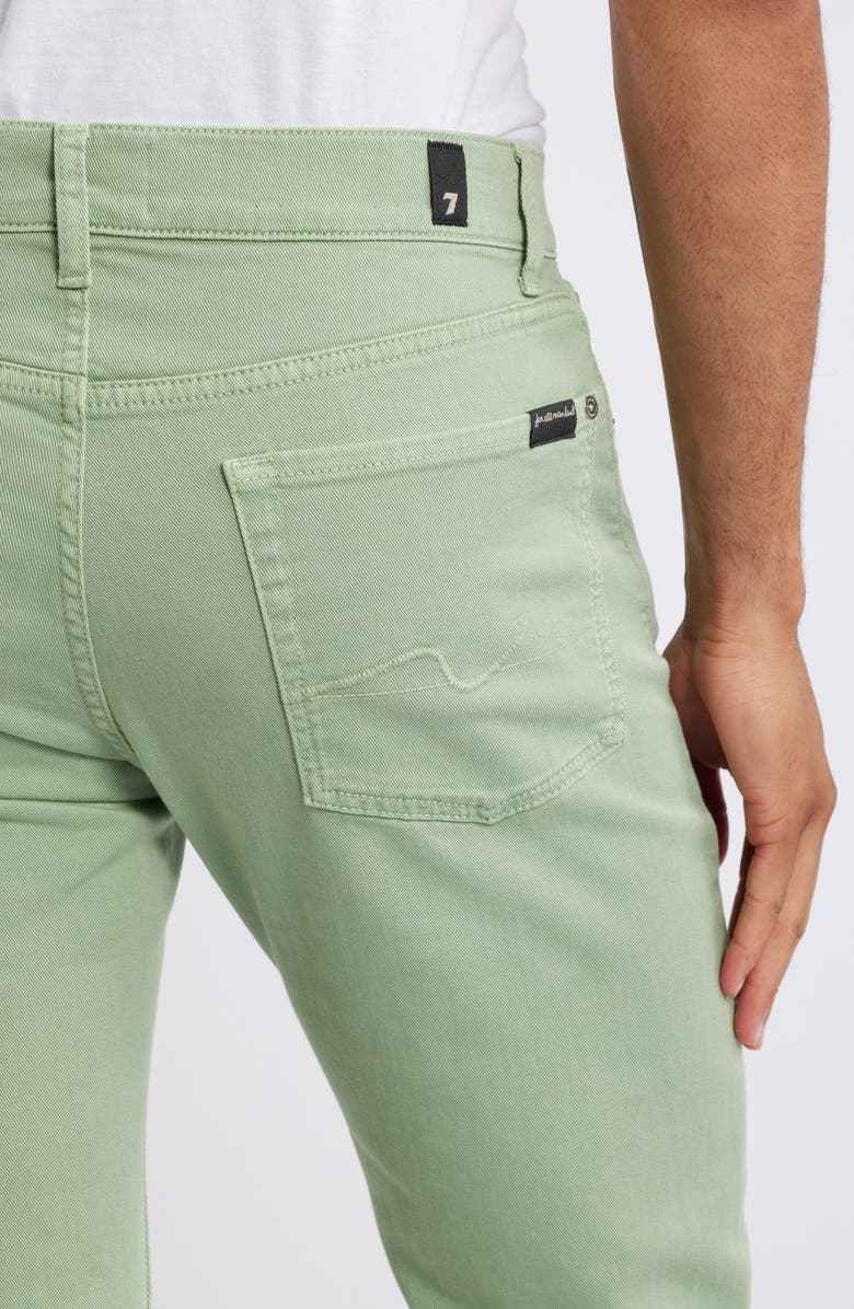 7 For All Mankind Slimmy Slim Fit Jeans, Alternate, color, Celadon