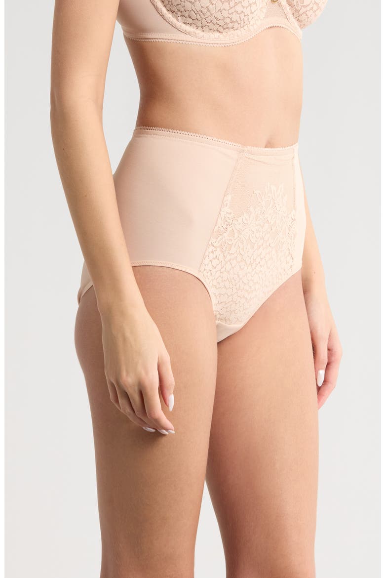 Maris High Waist Support Briefs, Alternate, color, BLUSH