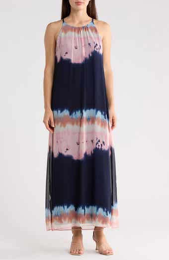 matty m. Braided Trim Maxi Dress
