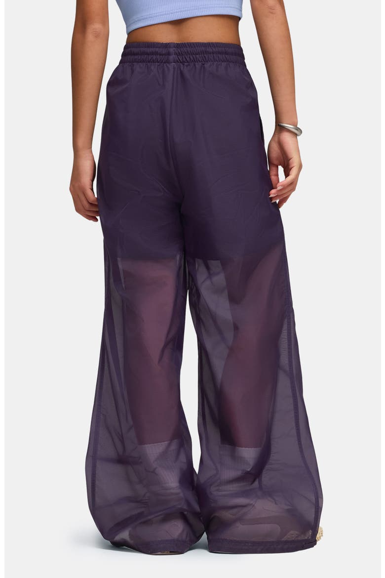 Dare To Woven Track Pants, Alternate, color, DEEP PLUM