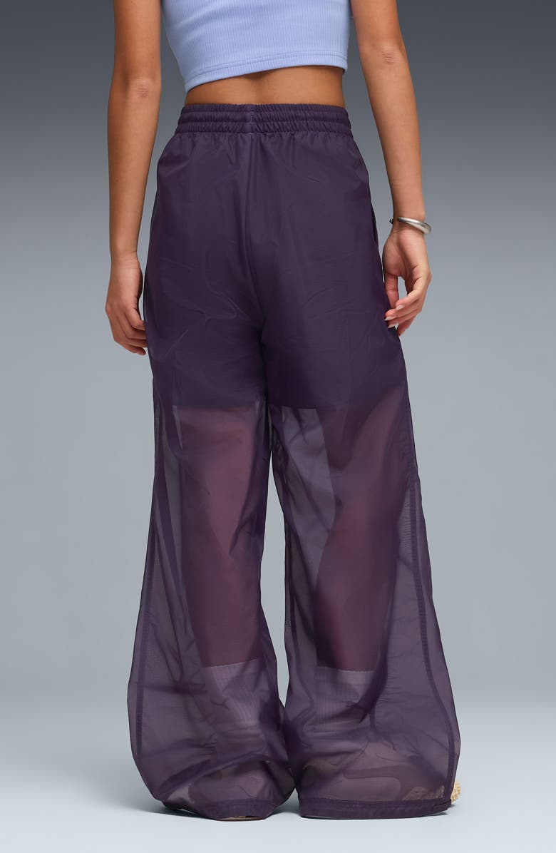 PUMA Dare To Woven Track Pants, Alternate, color, Deep Plum