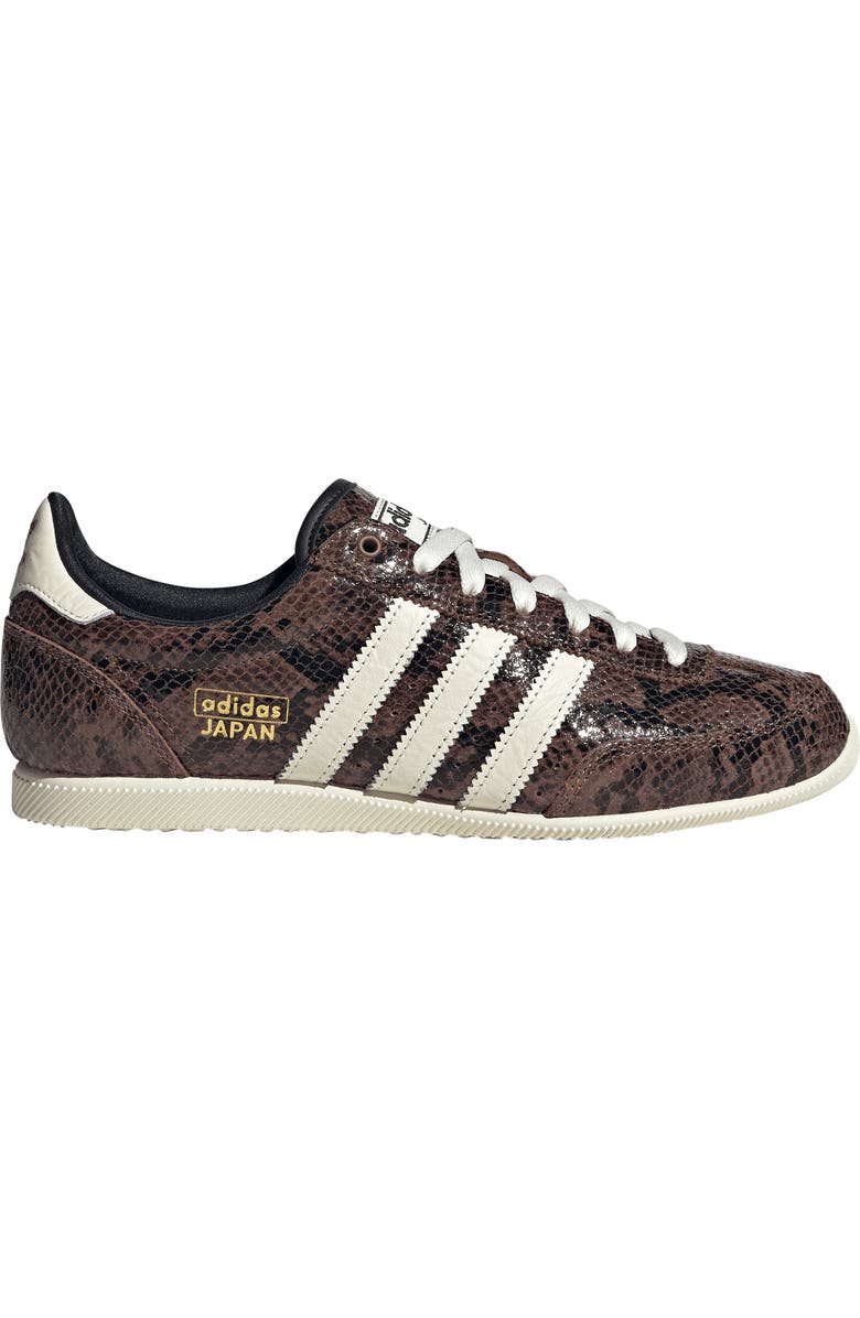 adidas Japan Low Top Sneaker, Alternate, color, Preloved Brown/ Cream/ Black
