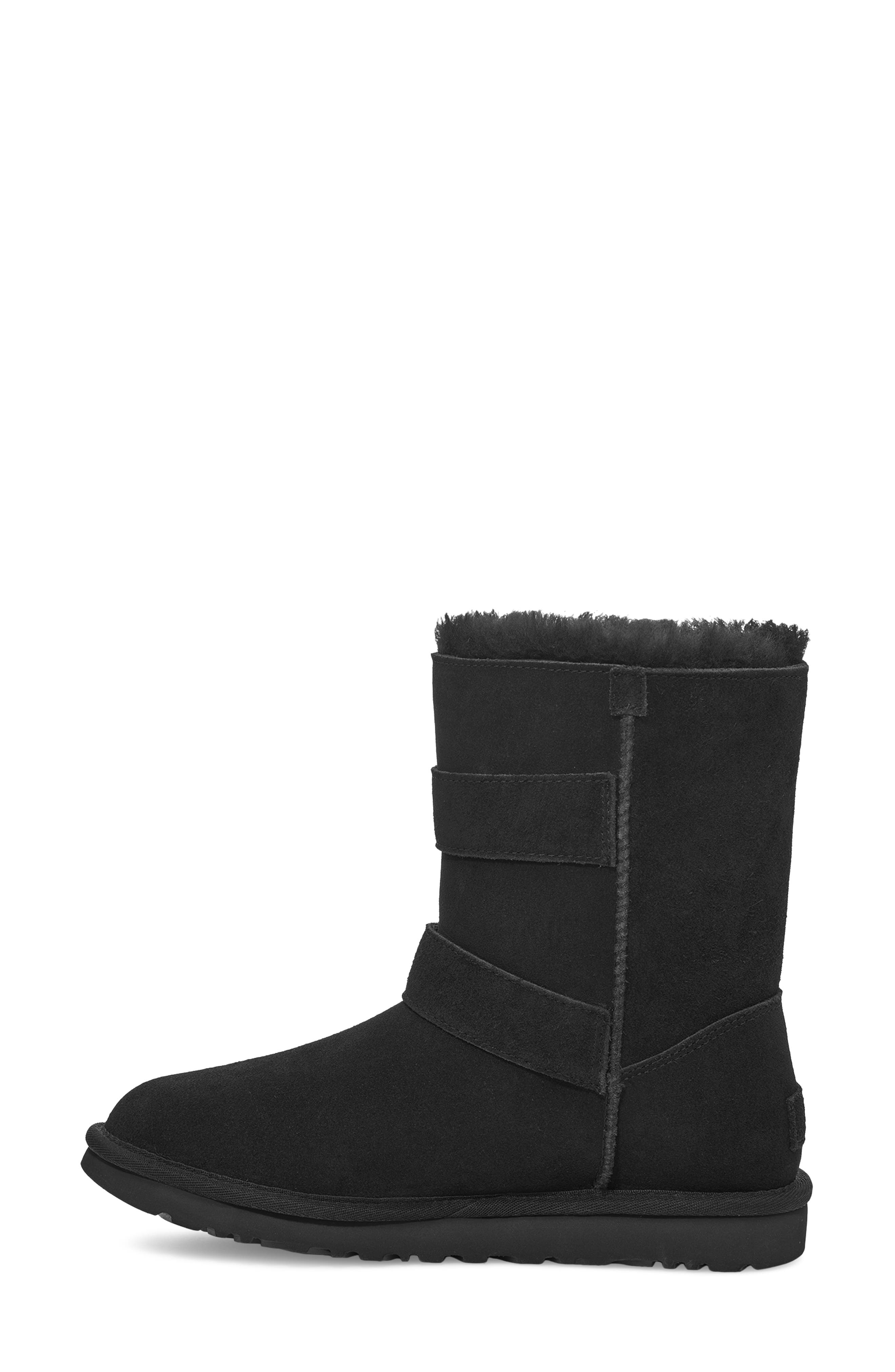 UGG<sup>®</sup> Bailey Graphic Logo Strap Boot, Alternate, color, 