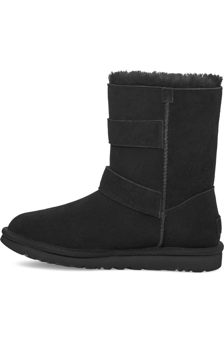 UGG<sup>®</sup> Bailey Graphic Logo Strap Boot, Alternate, color,