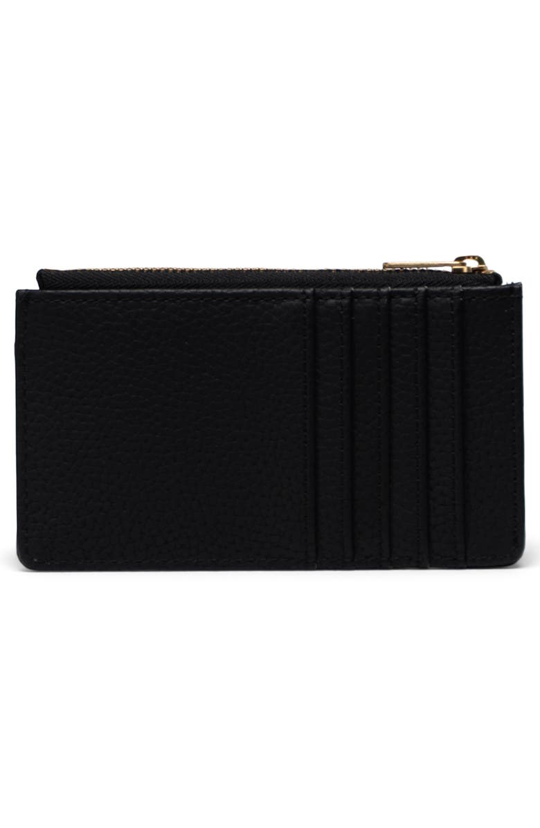 Herschel Supply Co. Oscar II Vegan Leather RFID Wallet, Alternate, color, Black