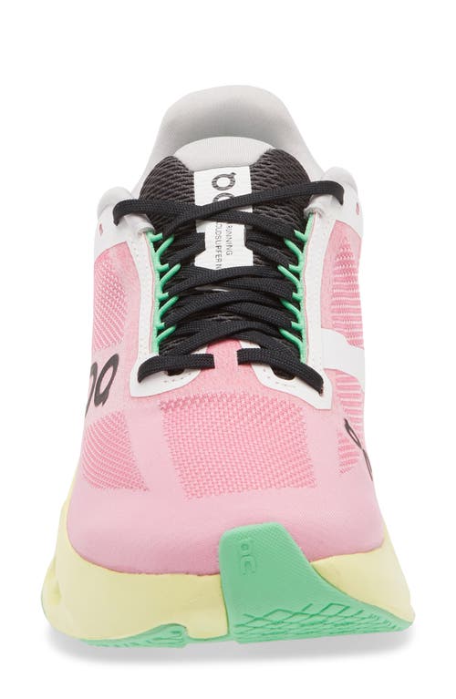 On Cloudsurfer Next Sneakers In Pink/limelight