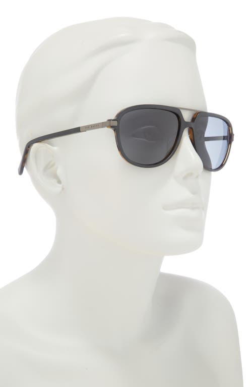 TED BAKER TED BAKER LONDON 59MM FULL RIM POLARIZED AVIATOR SUNGLASSES