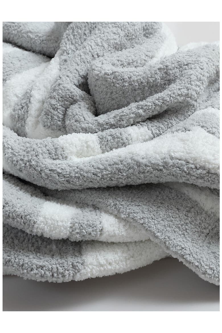 Woodland Throw, Alternate, color, CLOUD GREY / OFF WHITE