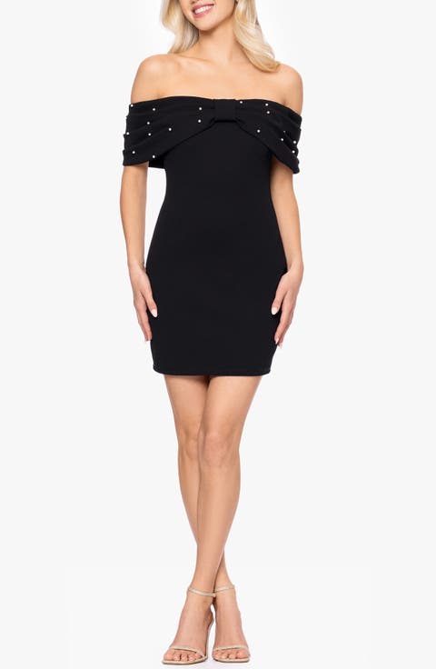 Off-the-Shoulder Minidress