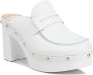 Rag & Co Lycra Stud Platform Mule