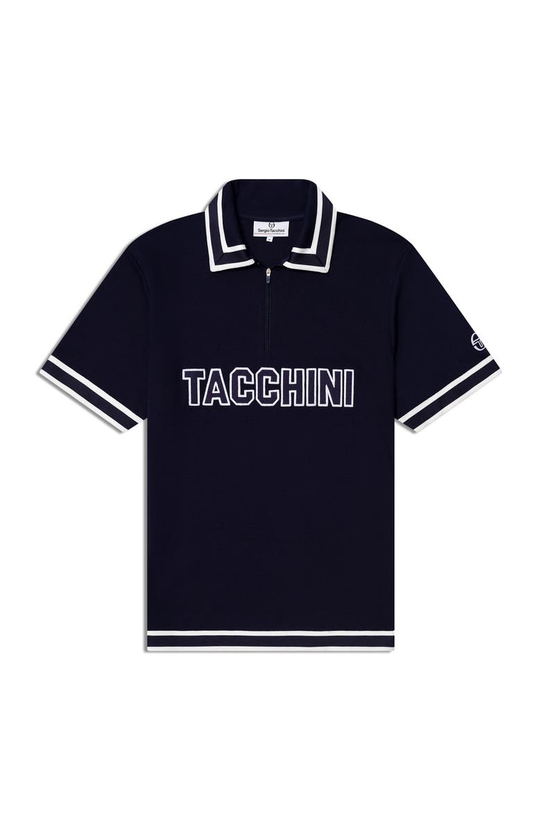 Sergio Tacchini Tito Short Sleeve Polo, Alternate, color, Maritime Blue