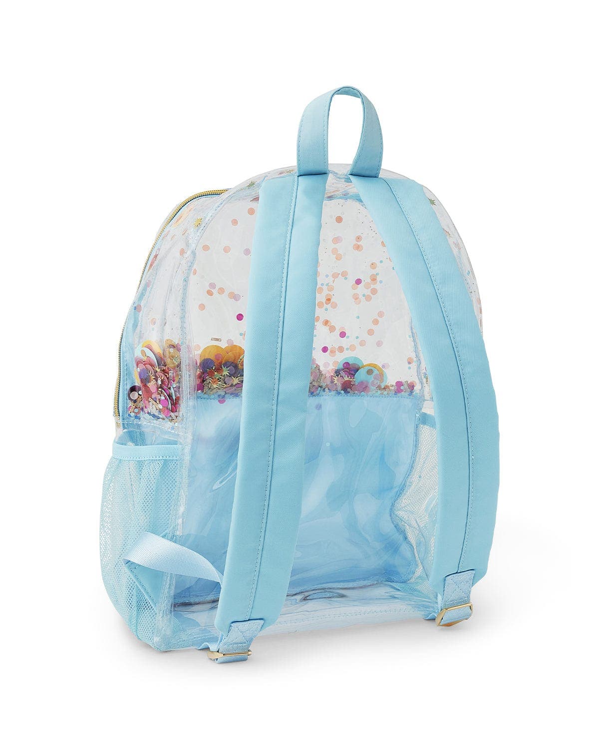 Confetti Backpack, Alternate, color, Blue Confetti