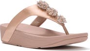 FitFlop Flowrise Embellished Wedge Flip Flop