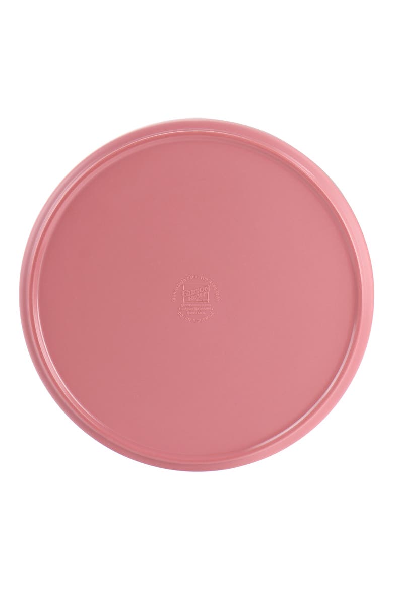 Canyon Crest 12 Piece Round Melamine Dinnerware Set, Alternate, color, Pink