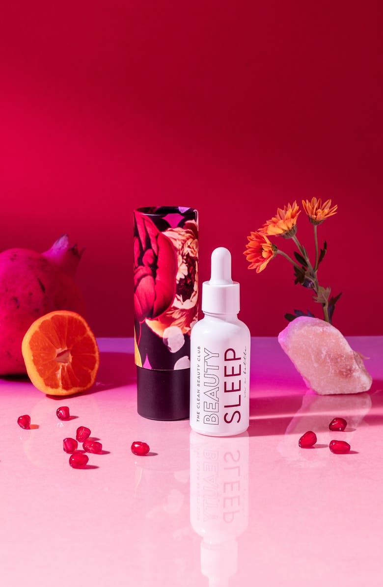 The Clean Beauty Club Beauty Sleep (in a bottle) Serum, Alternate, color, White