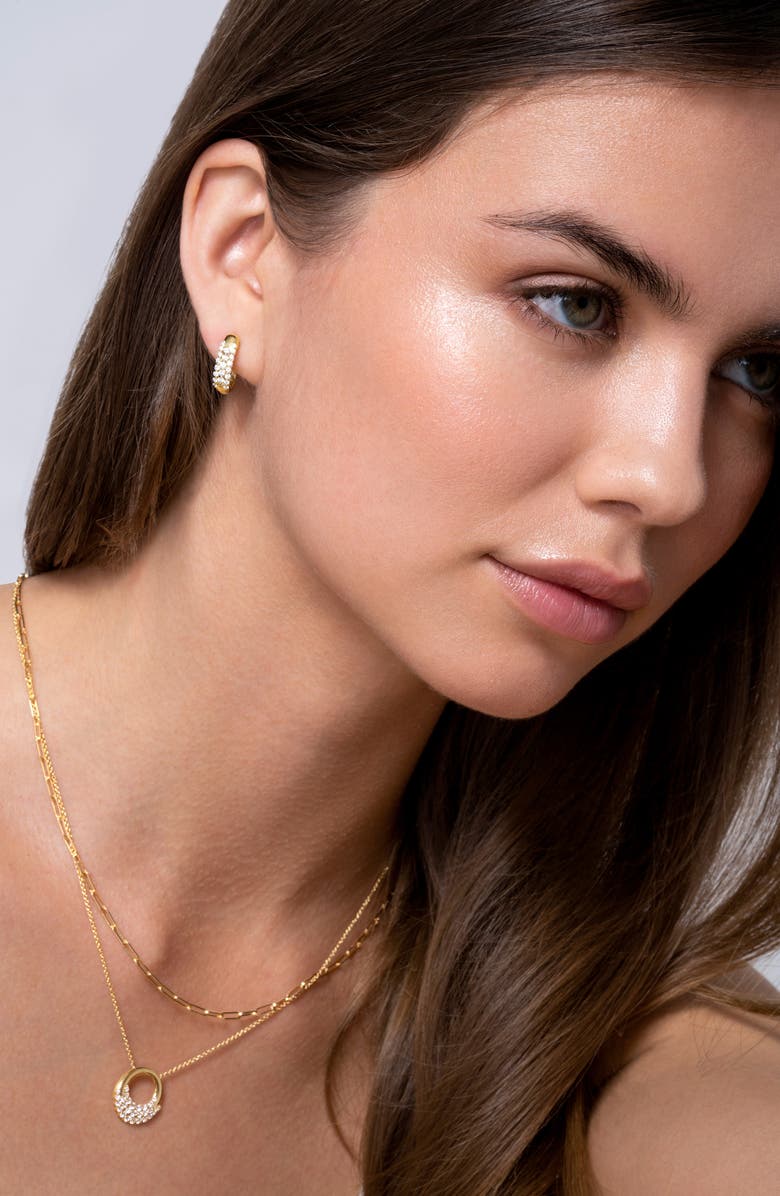 Bony Levy Rita Diamond Circle Pendant Necklace, Alternate, color, 18K Yellow Gold