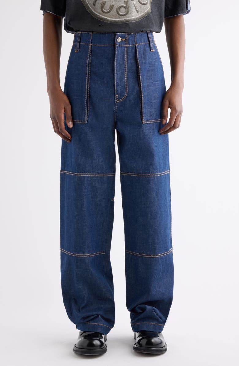 Acne Studios Prino Jeans, Main, color, Indigo Blue