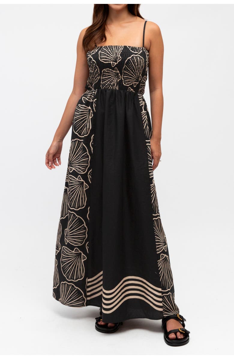 Label of Love Alana Maxi Dress, Alternate, color, Black