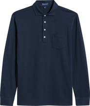 Peter Millar Landon Crown Crafted Long Sleeve Polo