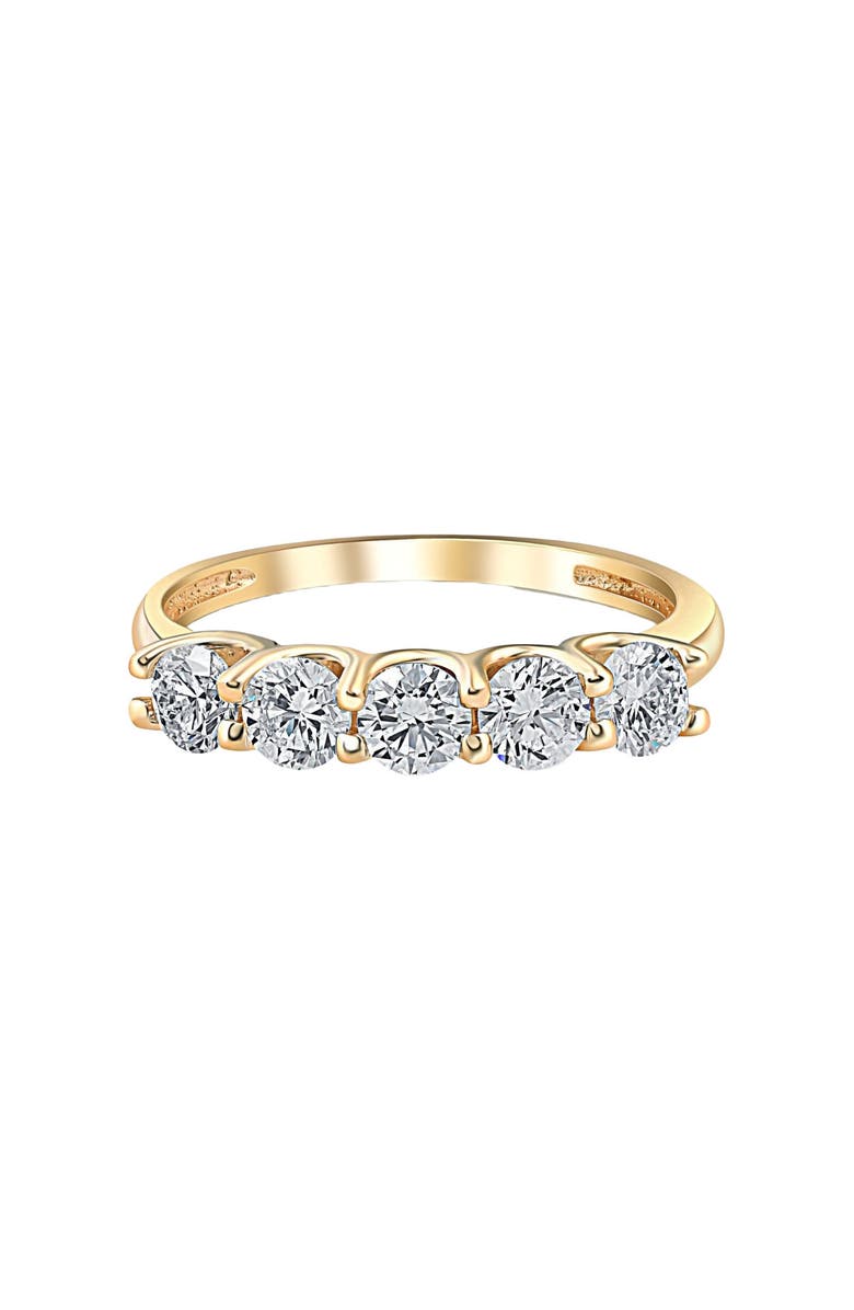 Bliss Diamond 1Ct T.W. Five Stone Diamond Wedding Ring 14k or Gold Lab Grown, Main, color, 
