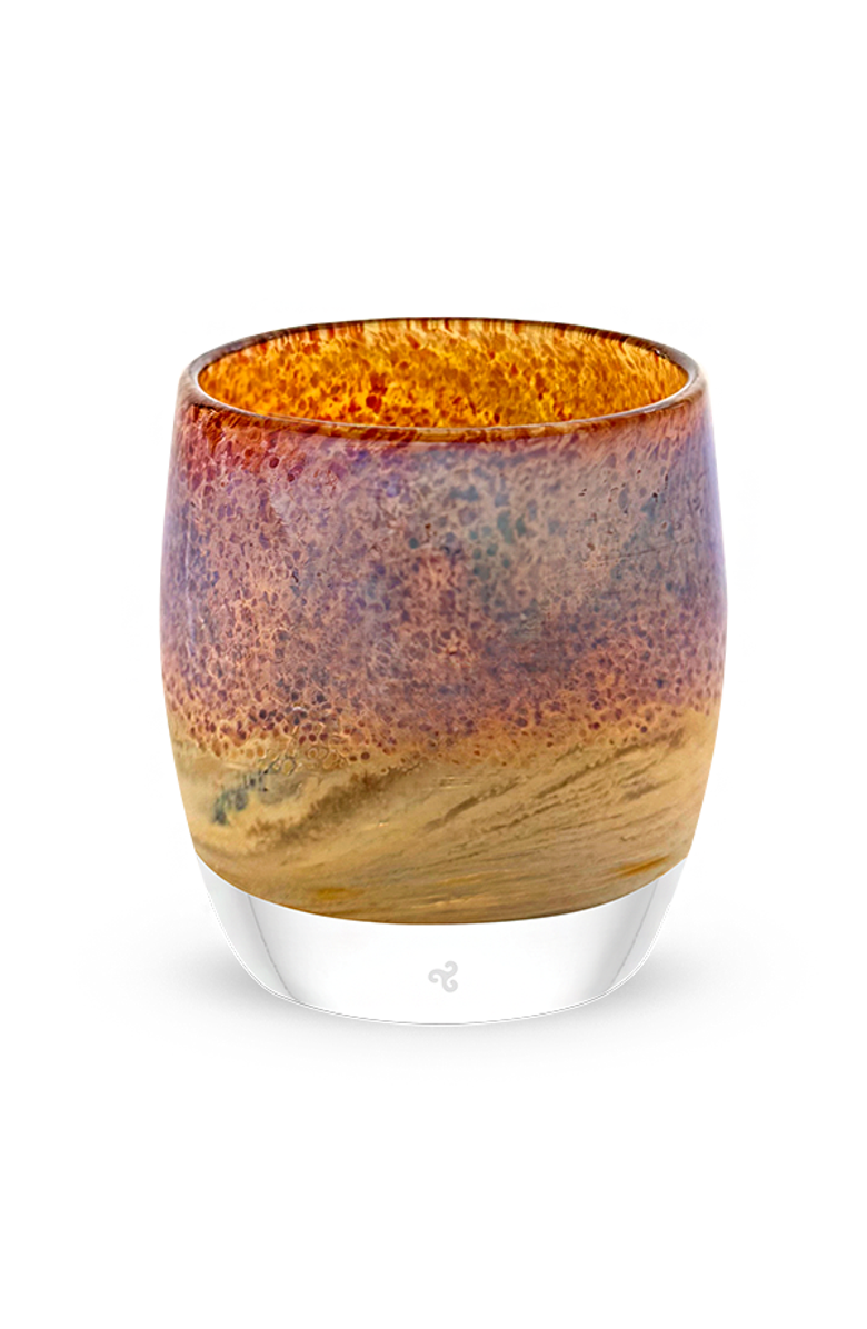 glassybaby Blaze of Glory Candle Holder, Main, color, Blaze Of Glory