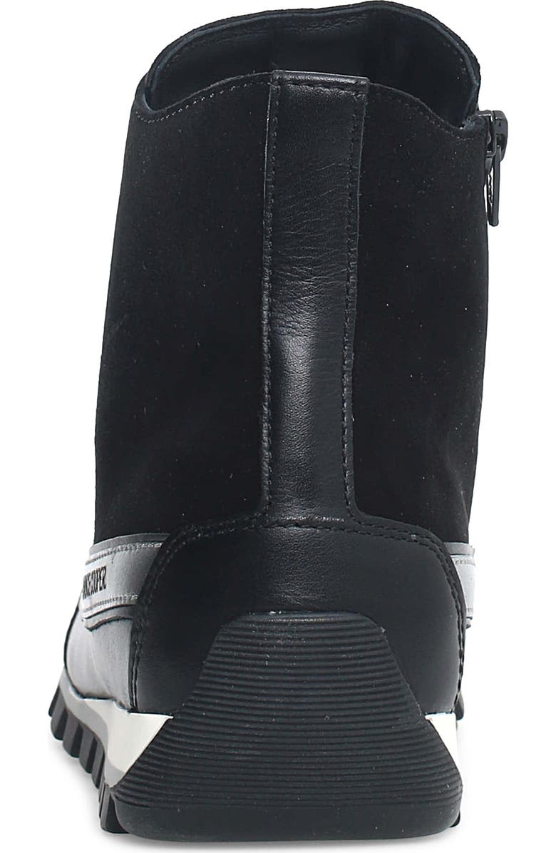 Candice Cooper Janis Strip High Top Sneaker, Alternate, color, Black