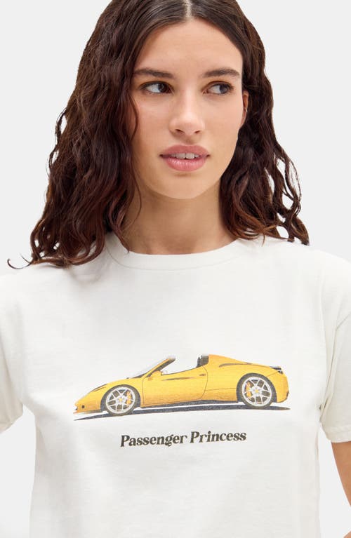 Bdg Urban Outfitters Car Relaxed Graphic T-shirt In White
