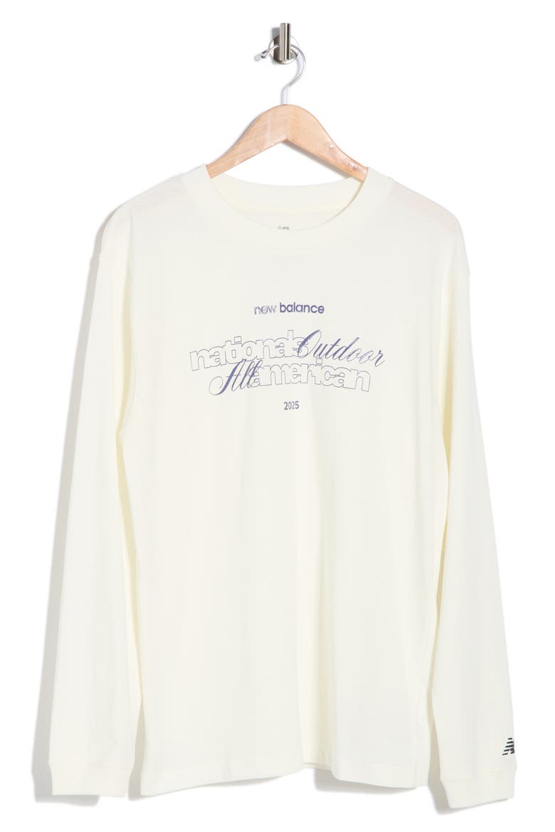 All American Long Sleeve Graphic T-Shirt, Alternate, color, SEA SALT
