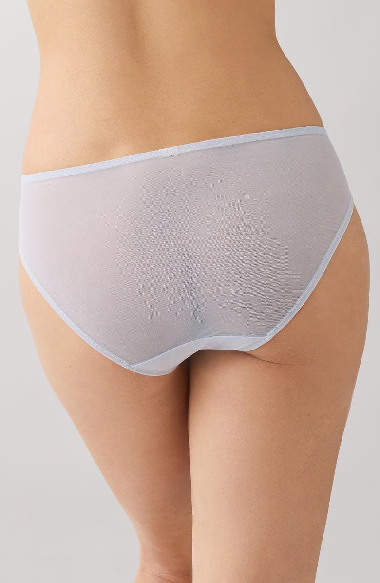 Wacoal Embrace Lace<sup>®</sup> Bikini, Alternate, color, Micro Chip Grey