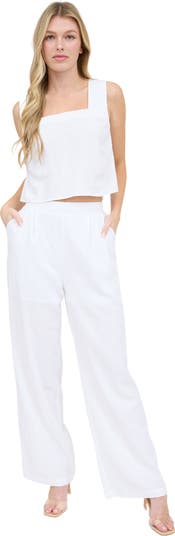 Irene Linen Blend Top